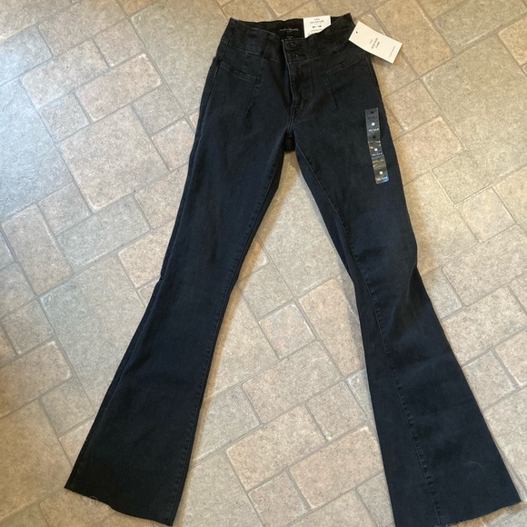Lucky Brand Stevie high rise flare size 00/24R - Picture 1 of 5